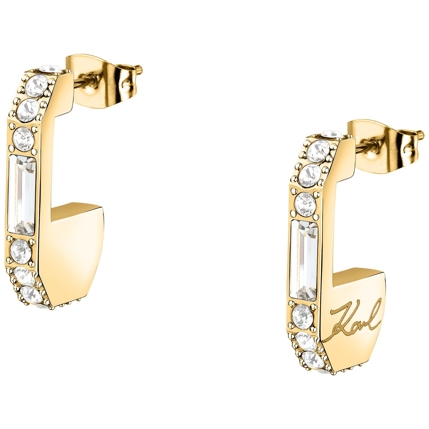 Karl Lagerfeld Серьги Crystals KLAYC35 — фотография 2
